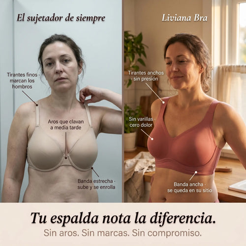 Liviana Bra | Sujetador segunda piel sin aros