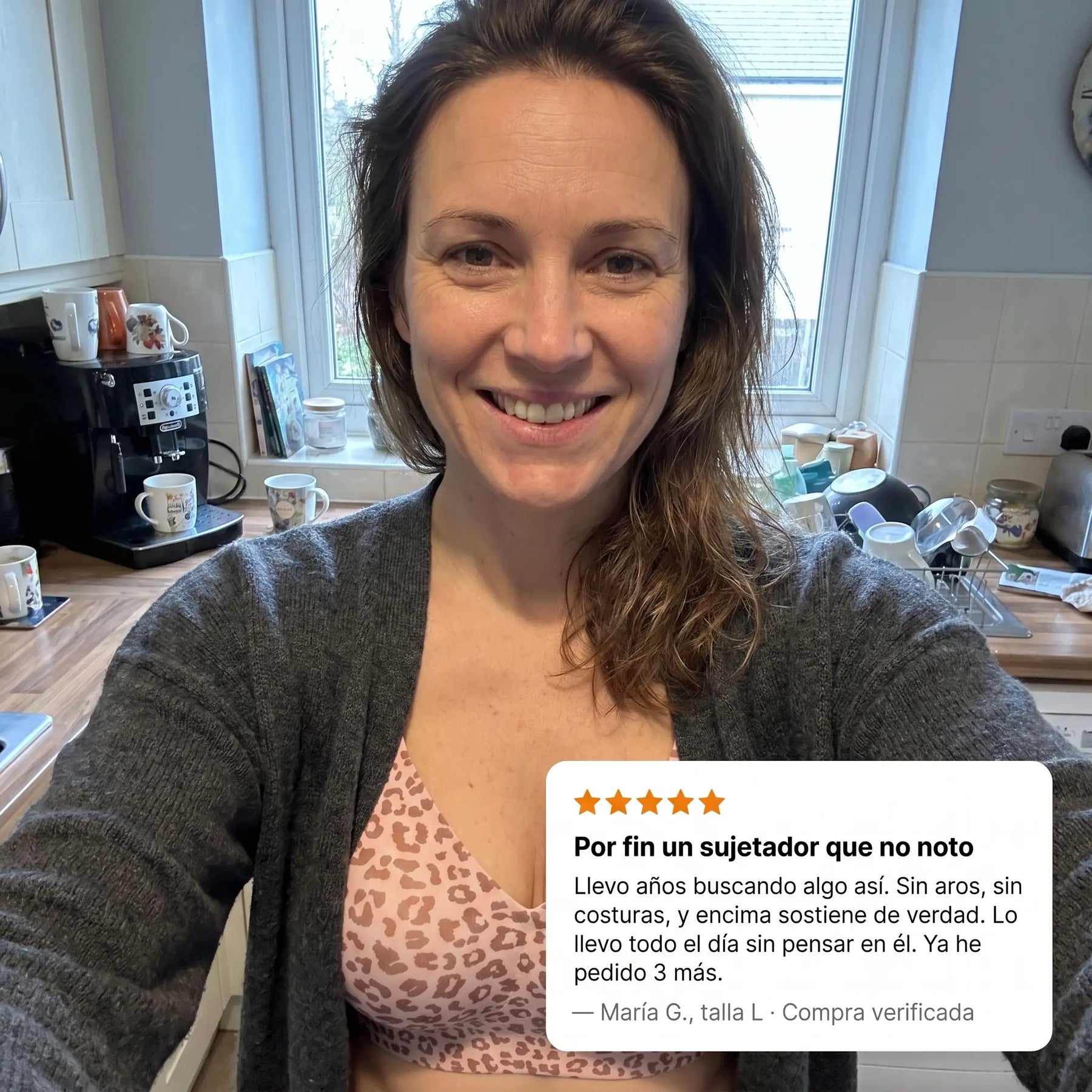 Liviana Bra | Sujetador segunda piel sin aros